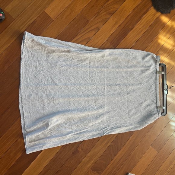 Eileen Fisher Silk/Linen Maxi Skirt - Picture 6 of 6